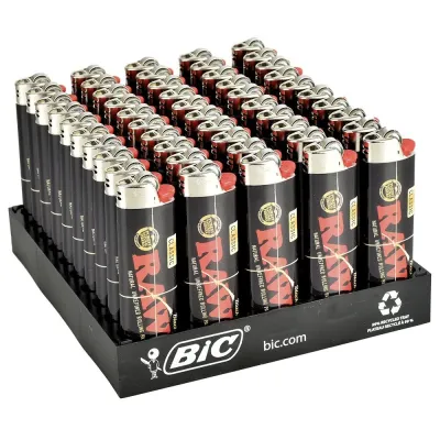 RAW Bic Lighter - Black
