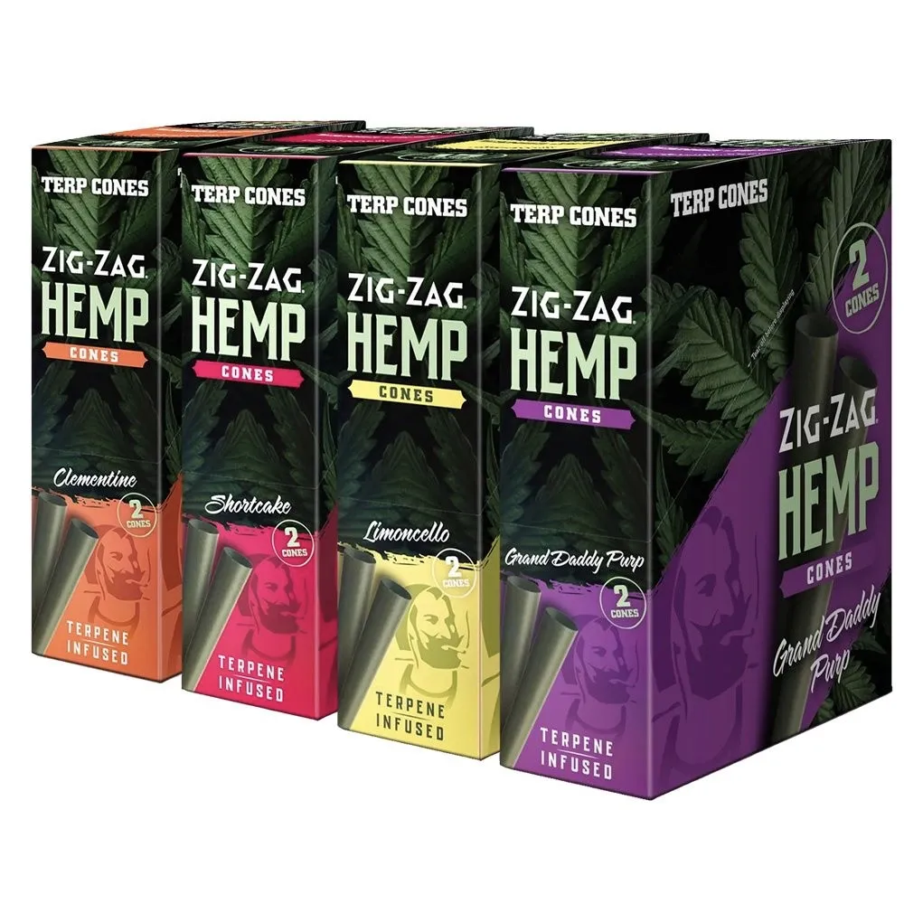 Zig-Zag: Terp Infused 2pk Cones