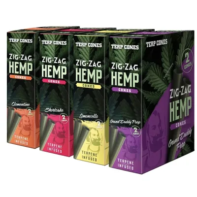 Zig-Zag: Terp Infused 2pk Cones