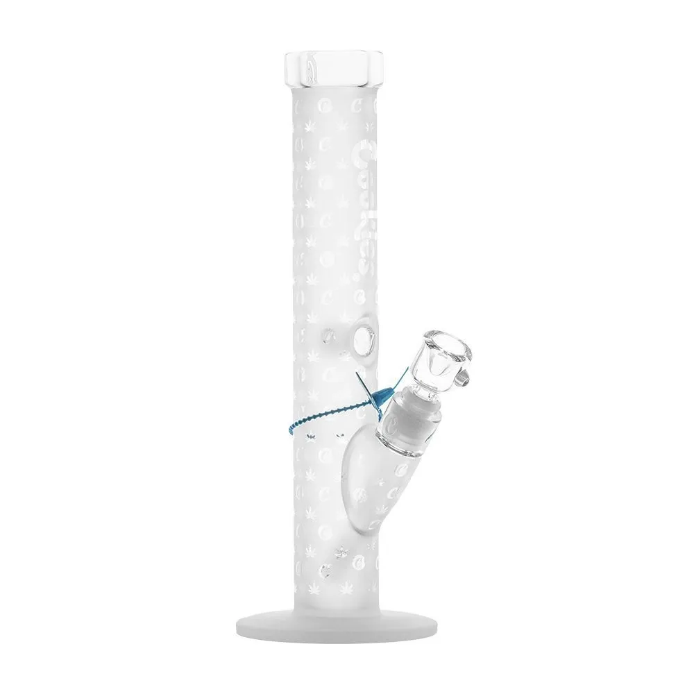 Cookies: V Straight Tube Glass Water Pipe