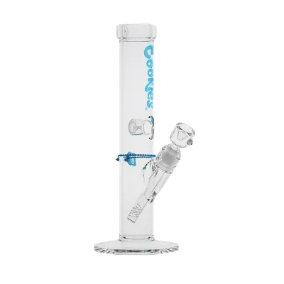 Cookies:  Blue Original Straight Tube Glass Water Pipe