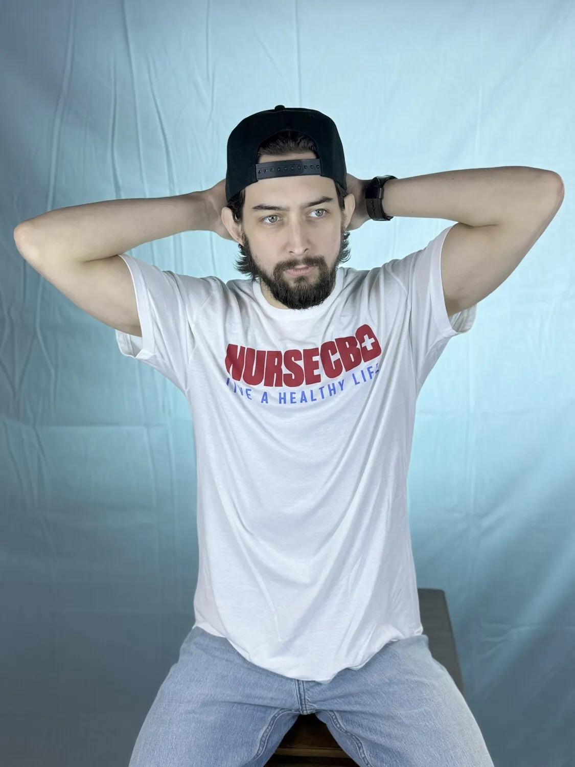 Nurse CBD White T-shirt