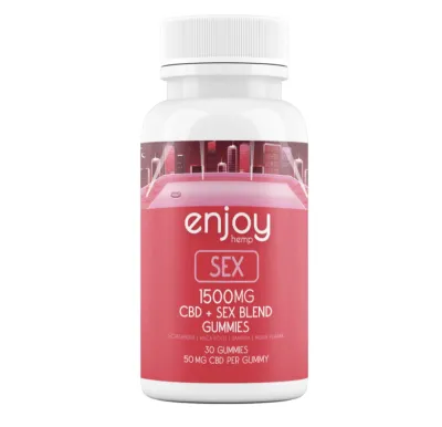Enjoy: Full Spectrum CBD  Sex Gummies
