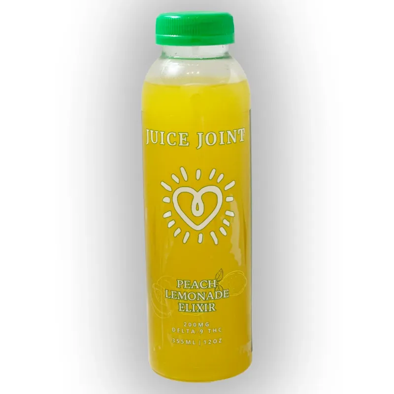 Juice Joint: 200mg THC Peach Lemonade 12oz