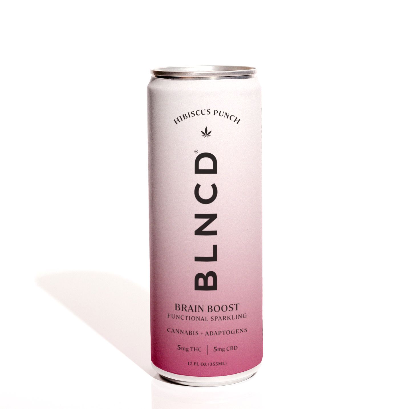 BLNCD: Cannabis + Adaptogen THC Elixir - Brain Boost 5mg THC | 5mg CBD Single Can