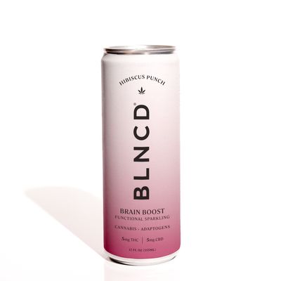 BLNCD: Cannabis + Adaptogen THC Elixir - Brain Boost 5mg THC | 5mg CBD Single Can