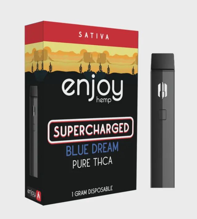 Enjoy: Supercharged 1g THCa Disposable Vape - Sativa