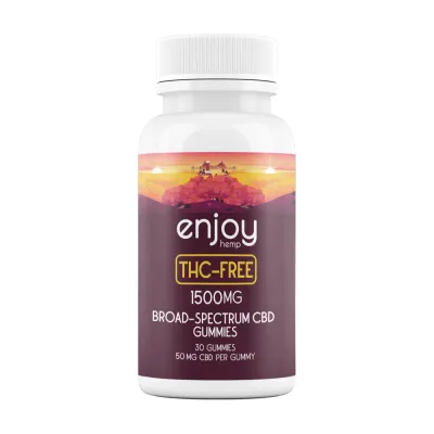 Enjoy: THC Free Broad Spectrum CBD Gummies