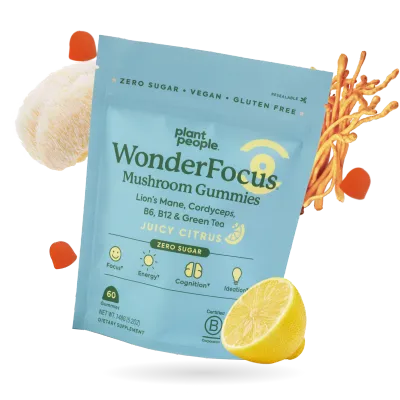 Plant People: WonderFocus Mushroom Gummies