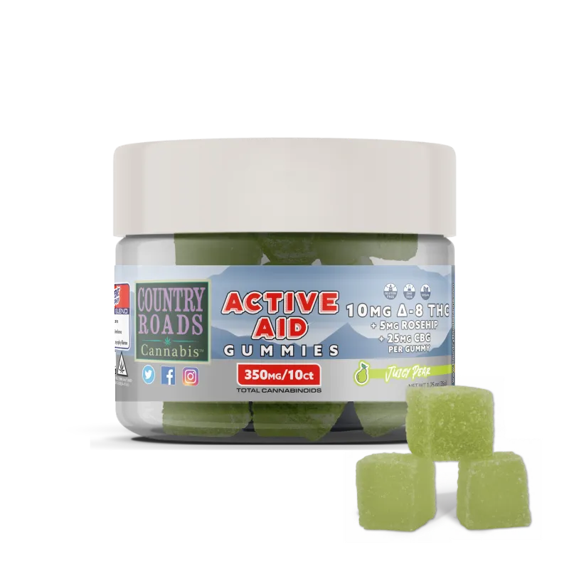 Country Roads: ACTIVE AID Daytime Pain Relief Juicy Pear