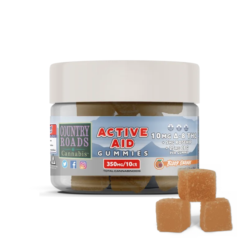 Country Roads: ACTIVE AID Daytime Pain Relief Blood Orange