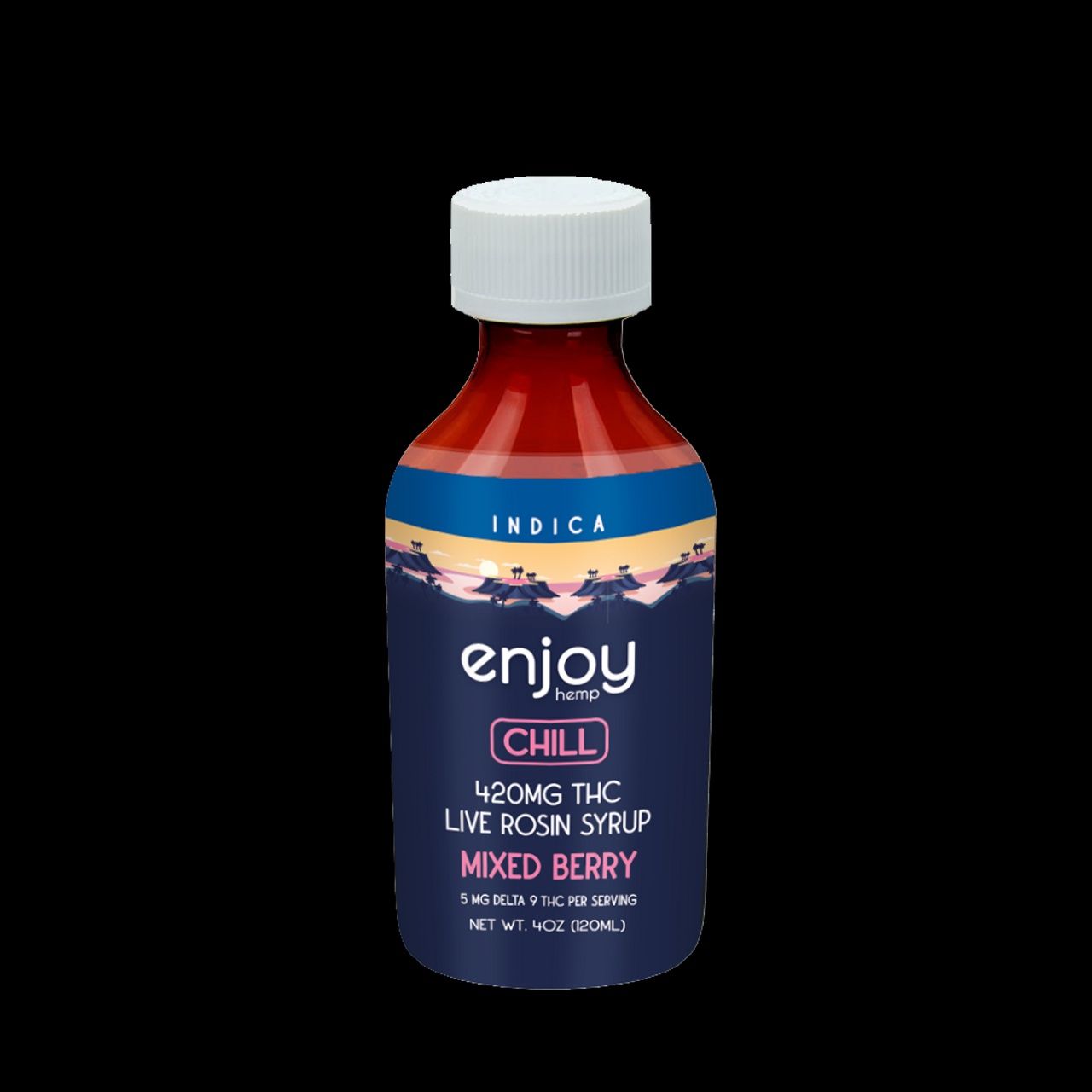 Enjoy Hemp: Live Rosin Delta 9 THC Syrup / Chill Mixed Berry