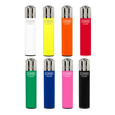 Clipper Solid Color Lighters