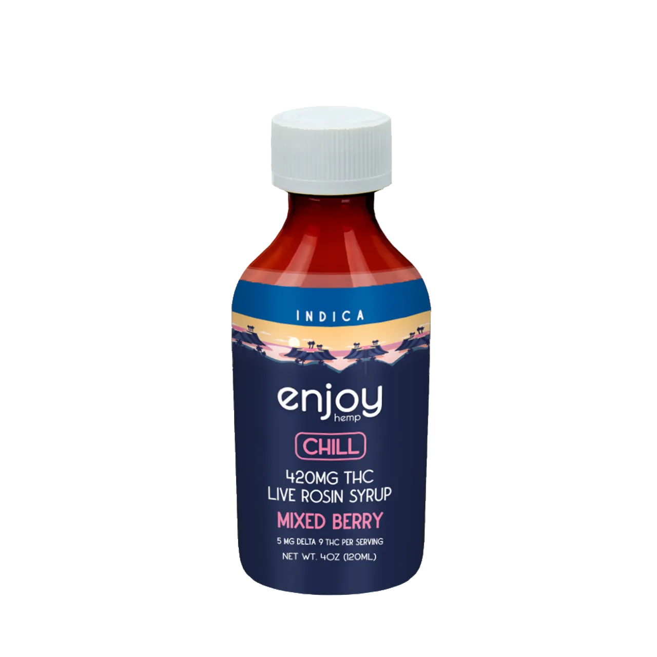 Enjoy Hemp: Live Rosin Delta 9 THC Syrup / Chill Mixed Berry