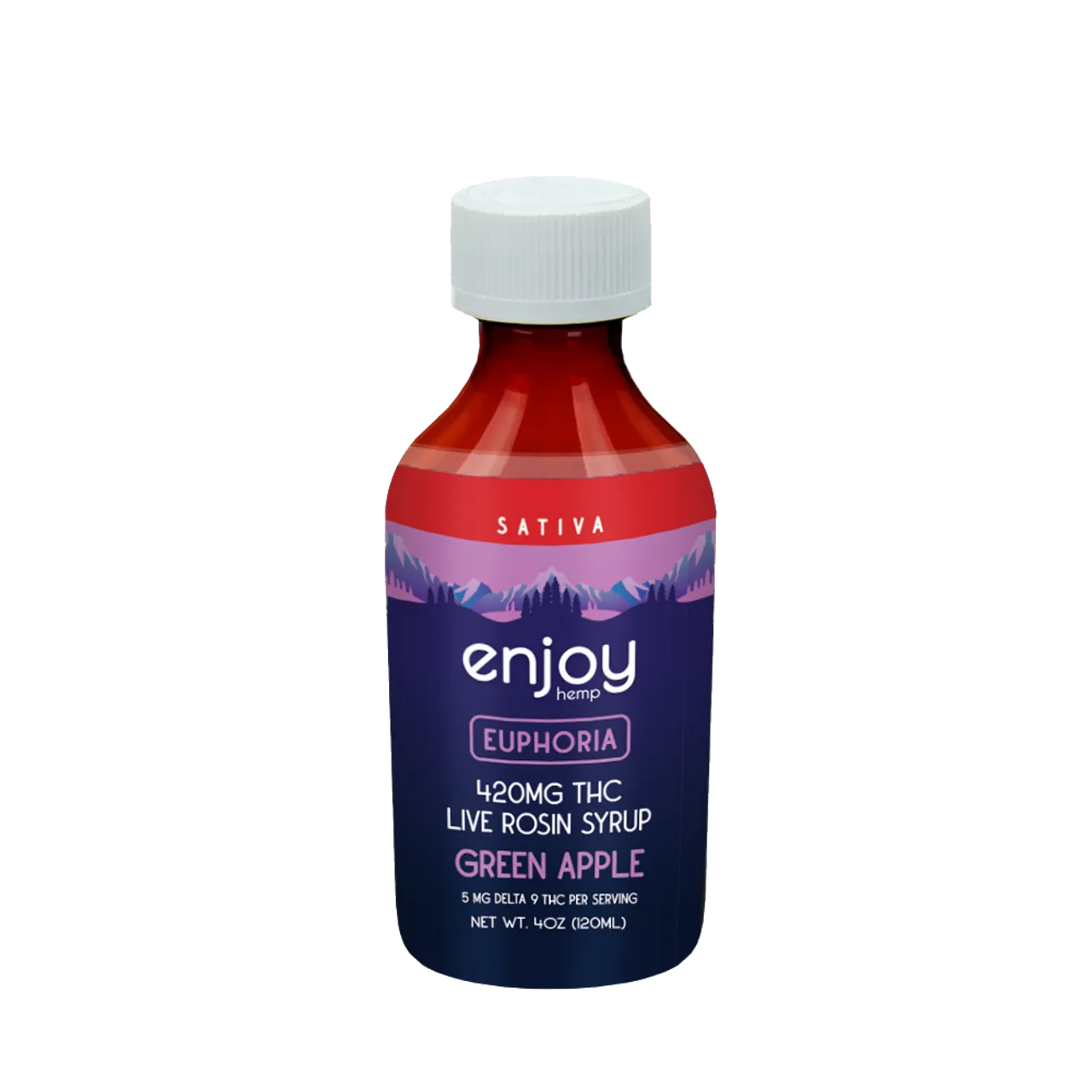 Enjoy Hemp: Live Rosin Delta 9 THC Syrup / Euphoria Green Apple