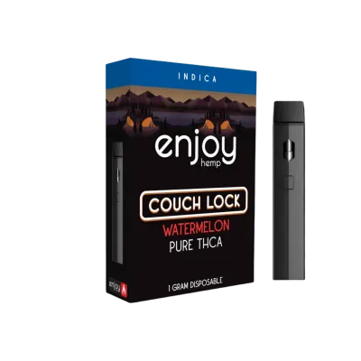 Enjoy: Couch Lock 1g THCa Disposable Vape - Watermelon - Indica