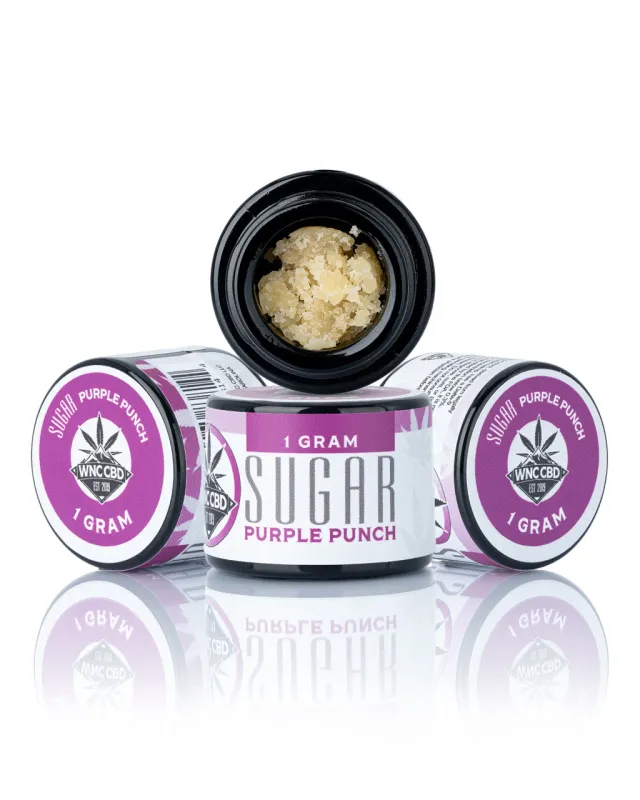 WNC: Purple Punch THCa Sugar Concentrate - 1g
