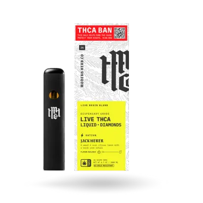 Modern Herb Co: Jack Herer Sativa 2g THCa Disposable Live Resin Liquid Diamonds