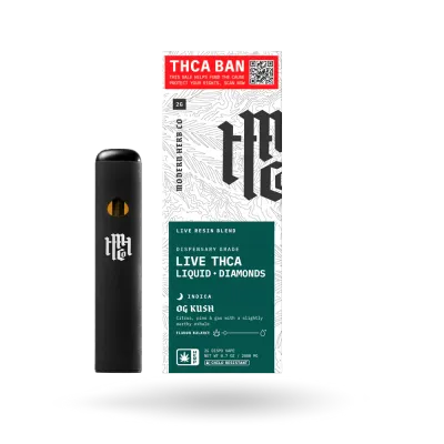 Modern Herb Co: OG Kush Liquid Diamonds Indica 1g Disposable