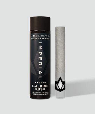 Imperial: THCa 2G Loaded Prerolls - L.A. Kush King - Hybrid