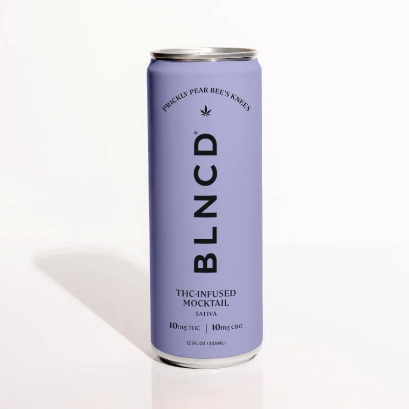 BLNCD: 10mg THC Prickly Pear Bees Knees Mocktail with CBG - 4pack