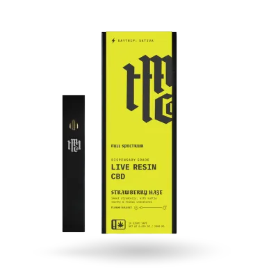Modern Herb Co: Strawberry Haze Daytrip - Sativa Live Resin CBD Disposable - 1g