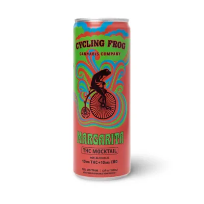 Cycling Frog: Margarita 10mg THC + 10mg CBD Seltzer - 6pk