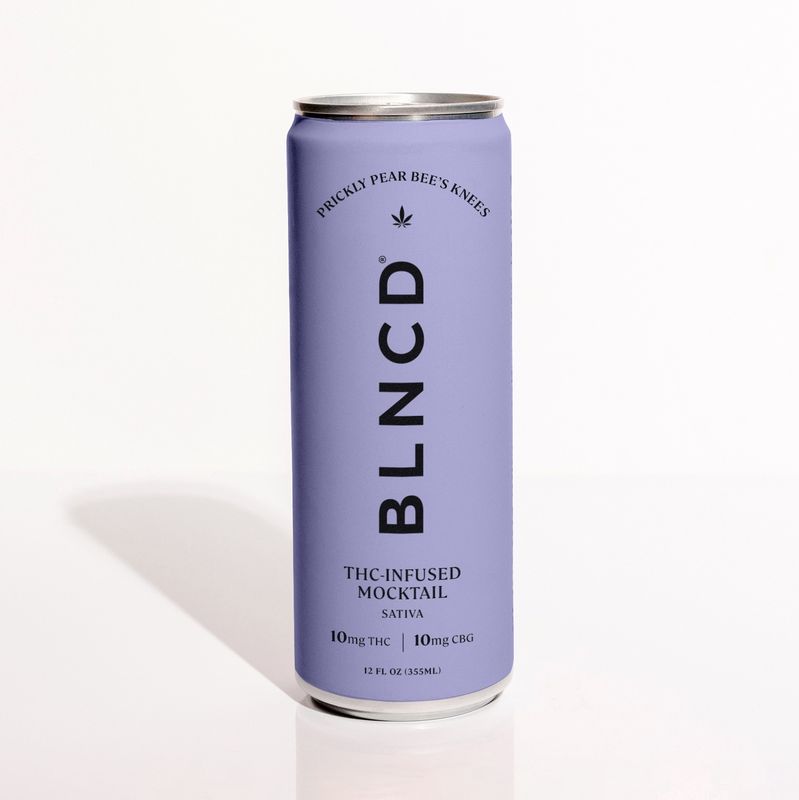 BLNCD: 10mg THC Prickly Pear Bees Knees Mocktail with CBG Single Can