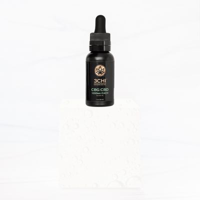 3Chi: CBG-CBD Tincture 1000mg Each