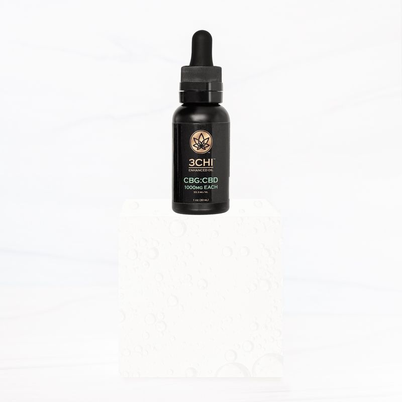 3Chi: CBG-CBD Tincture 1000mg Each