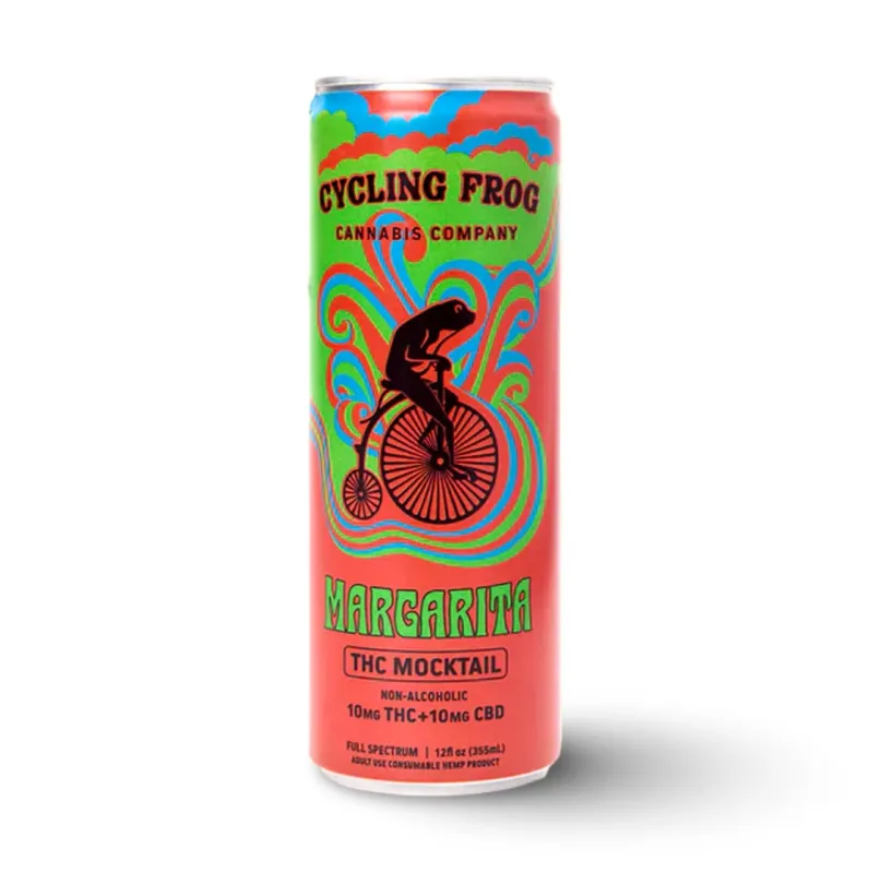 Cycling Frog: Margarita 10mg THC + 10mg CBD - Single Can