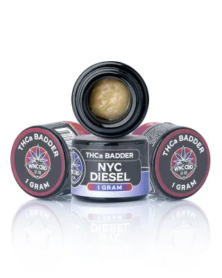 WNC: NYC Diesel THCa Badder 1g