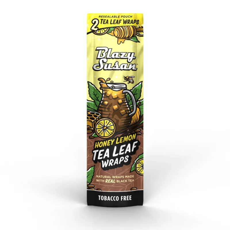 Blazy Susan Tea Leaf Wraps | 2pc Lemon Honey