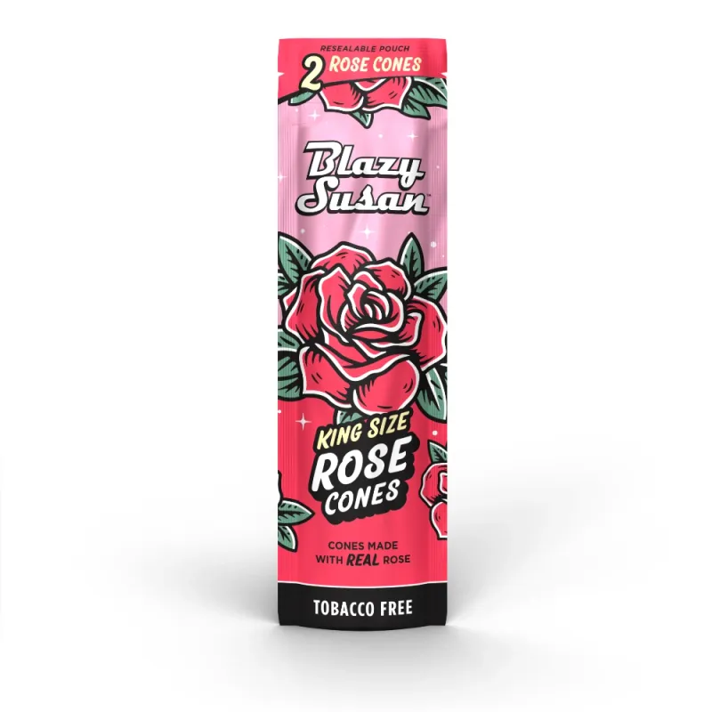Blazy Susan Rose Cones | King Size | 2pc