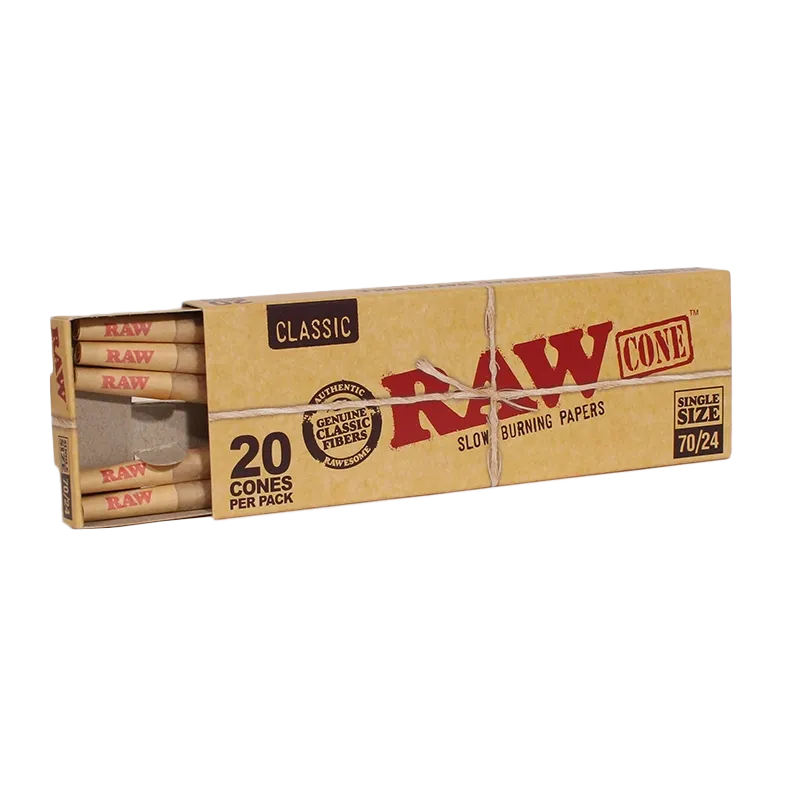 RAW Classic Cones | Single Size | 20pc