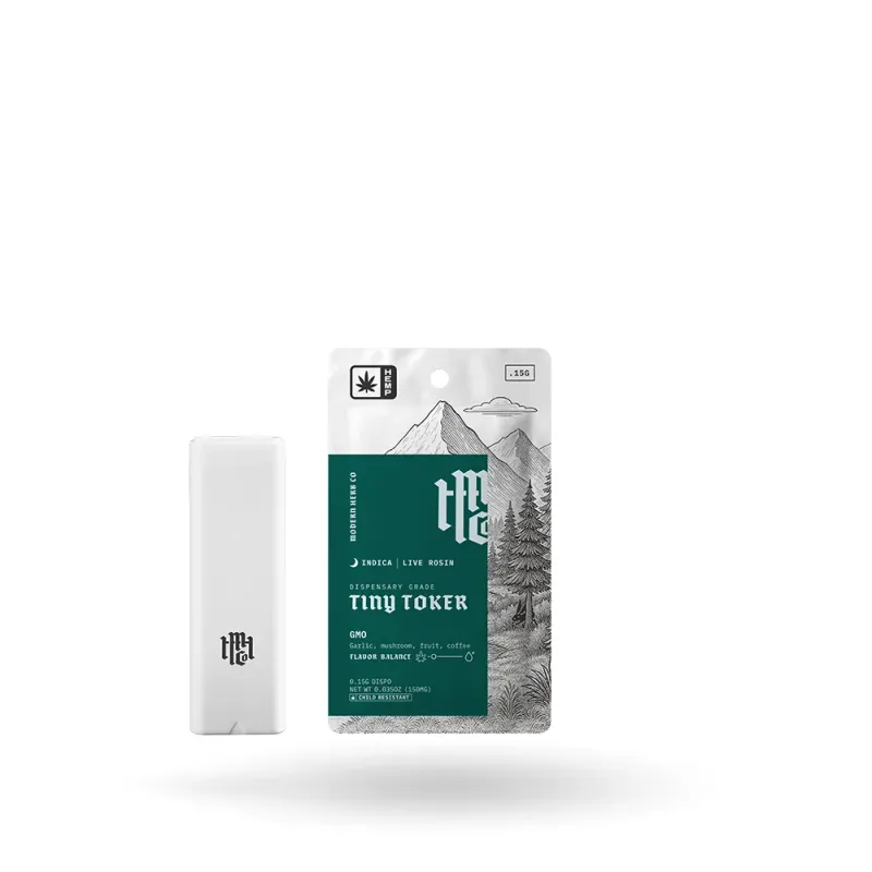 Modern Herb Co: GMO Indica Tiny Toker Rosin .15g Vape