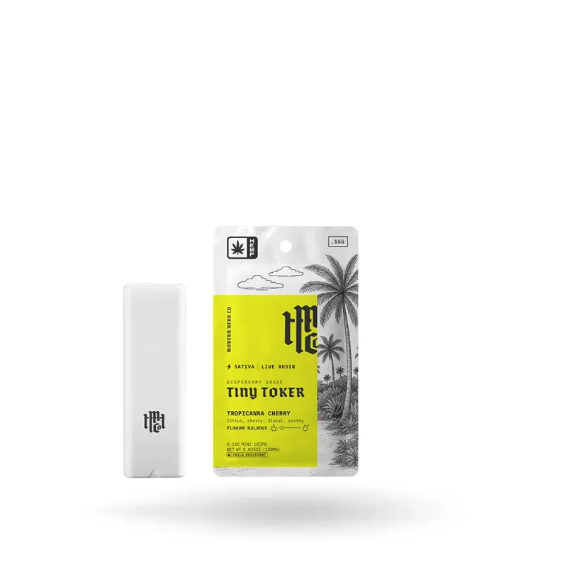 Modern Herb Co: Tropicanna Cherry Sativa Tiny Toker Rosin .15g Vape