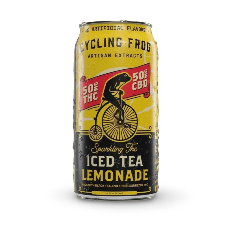 Cycling Frog: THC + CBD Iced Tea Lemonade Seltzer