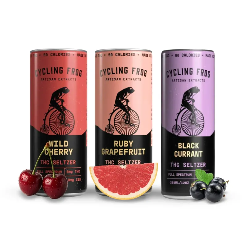 Cycling Frog 5mg Drink Bundle - 3 Pack