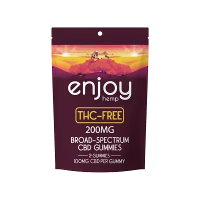 Enjoy: THC Free Broad Spectrum CBD Gummies Trial 2ct Enjoy: THC Free Broad Spectrum CBD Gummies Trial 2ct