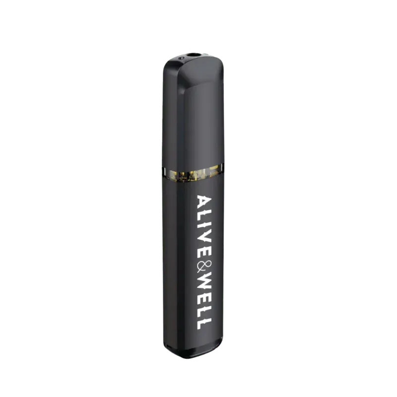 Alive and Well: Live Resin Zkittlez THCa Disposable 1g - Indica