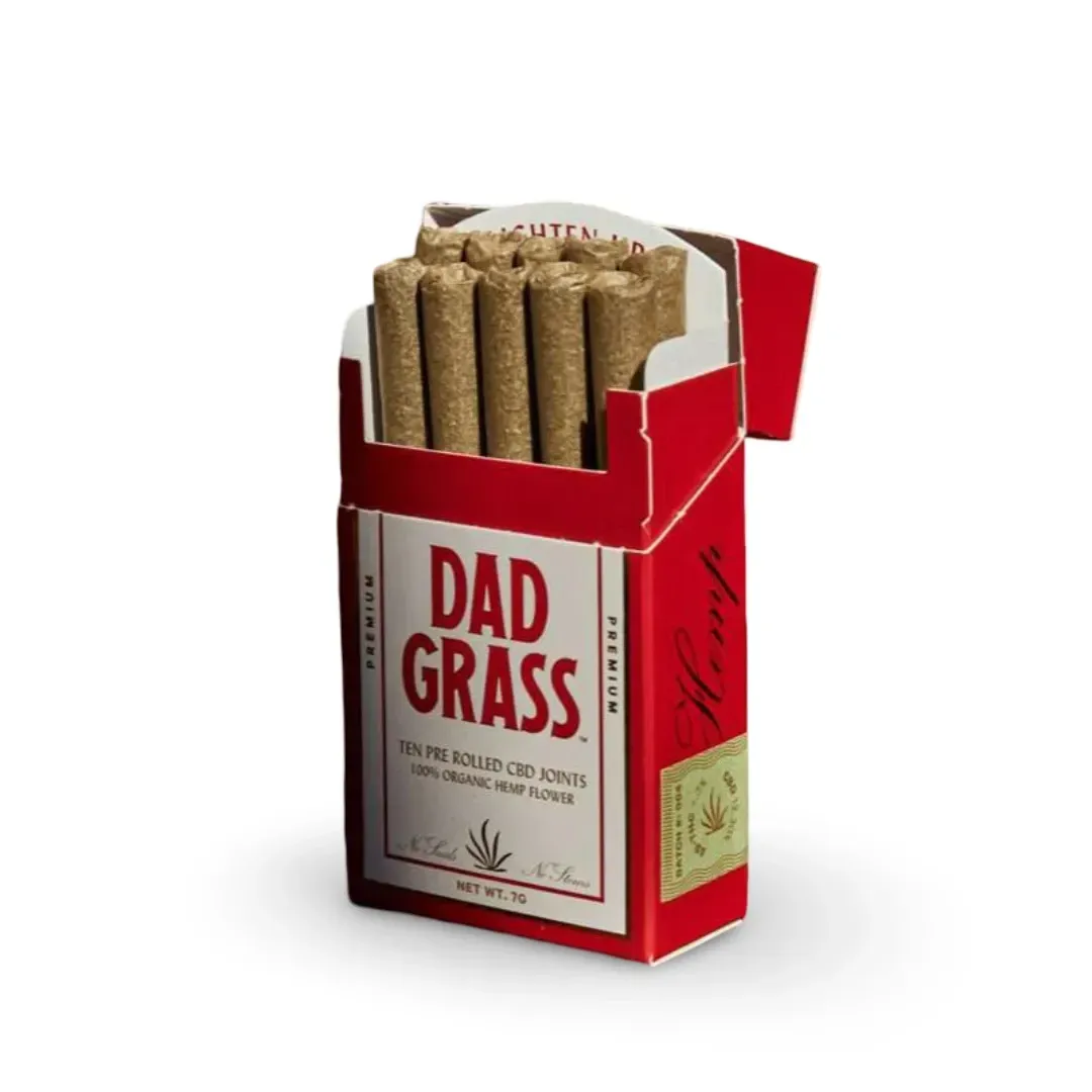 Dad Grass Hemp CBD Pre Rolled Joints - 10pk Dad Grass Hemp CBD Pre Rolled Joints - 10pk