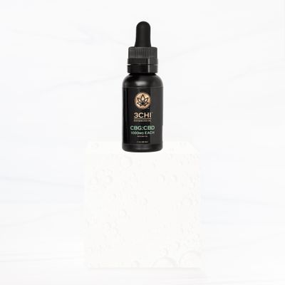 3Chi: CBG-CBD Tincture 1000mg Each