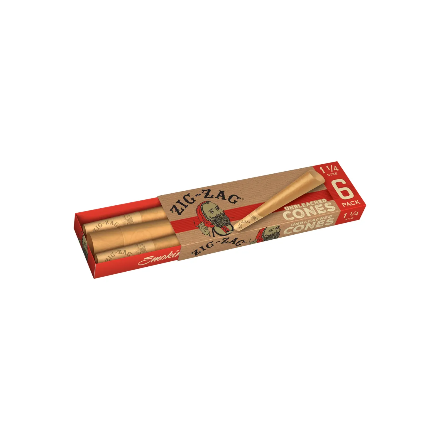 Zig-Zag: 1 1/4 Pre-Rolled Cones