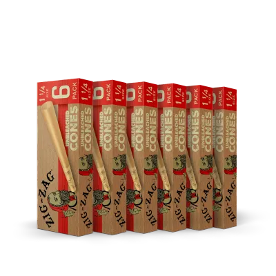 Zig-Zag: 1 1/4 Pre-Rolled Cones