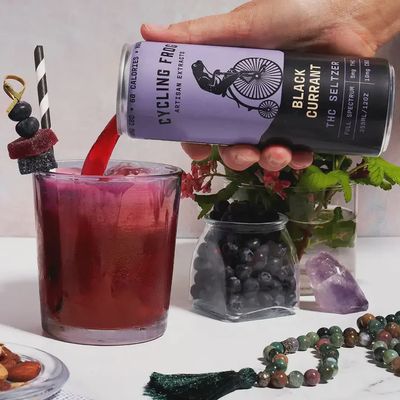 Cycling Frog: Black Currant 5mg THC + 10mg CBD Seltzer
