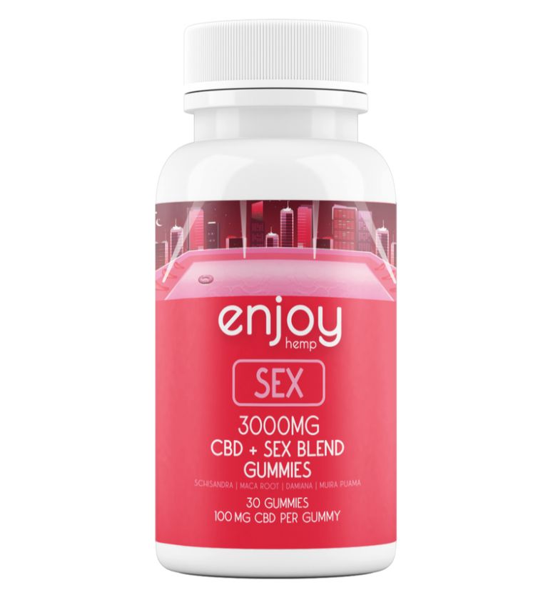 Enjoy: Full Spectrum CBD  Sex Gummies