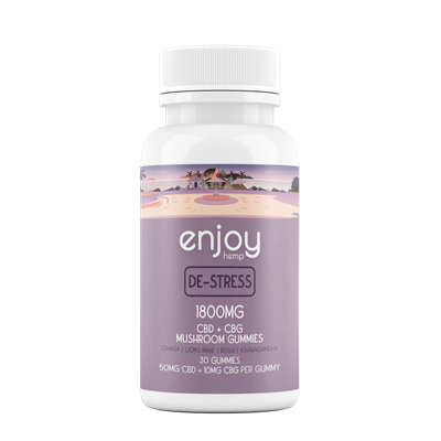 Enjoy: Full Spectrum CBD + CBG De-Stress Gummies