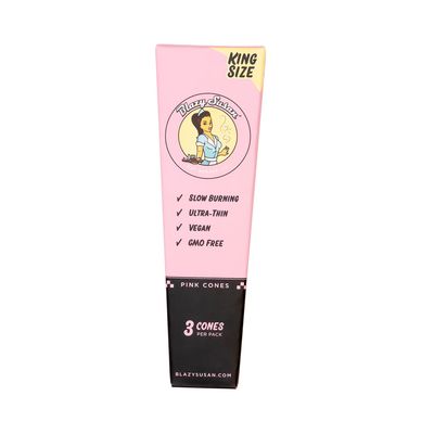 Blazy Susan: Pink King Size Cones