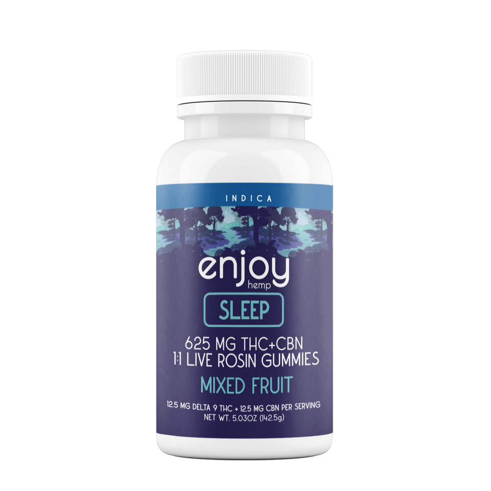 Enjoy: Sleep Delta 9 THC + CBN Gummies 625mg